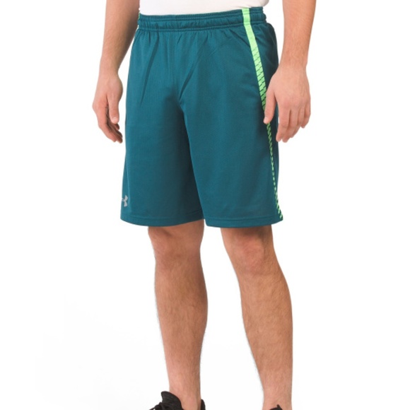 Under Armour Heat Gear Mesh Tech Active Shorts Red//Gray Men/'s Sz L-XXL NWT